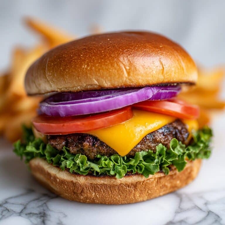 Classic Pure Beef Burgers Recipe