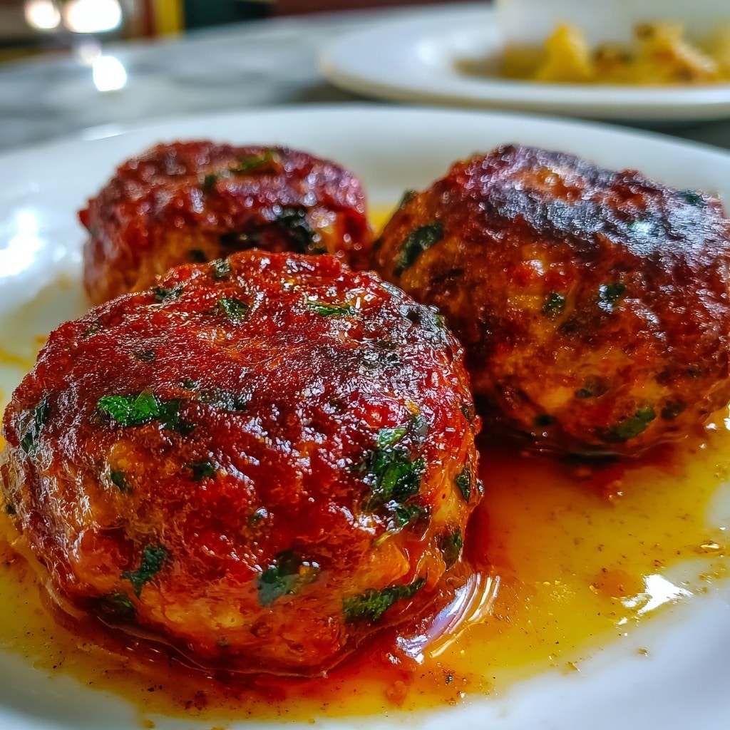 Honey Barbeque Chicken Meatballs Recipe