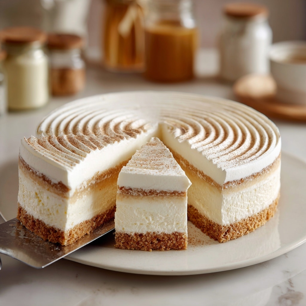 Vegan Cinnamon Roll Cheesecake Recipe - Recipe Image