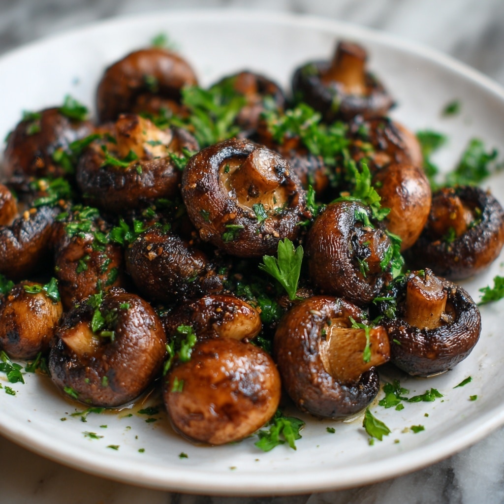 Quick and Easy Air Fryer Mushrooms Recipe - Recipe Image