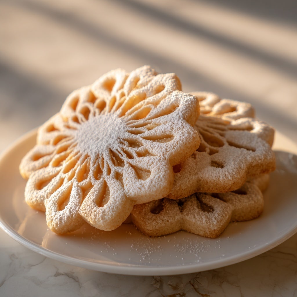 Classic Italian Pizzelle Cookies Recipe - Recipe Image