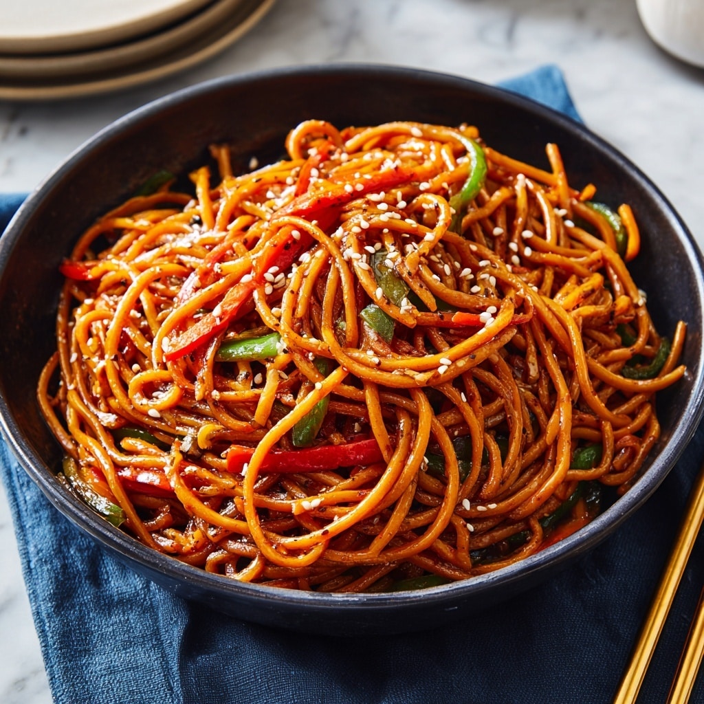 Sweet and Sour Noodles Recipe - Recipe Image