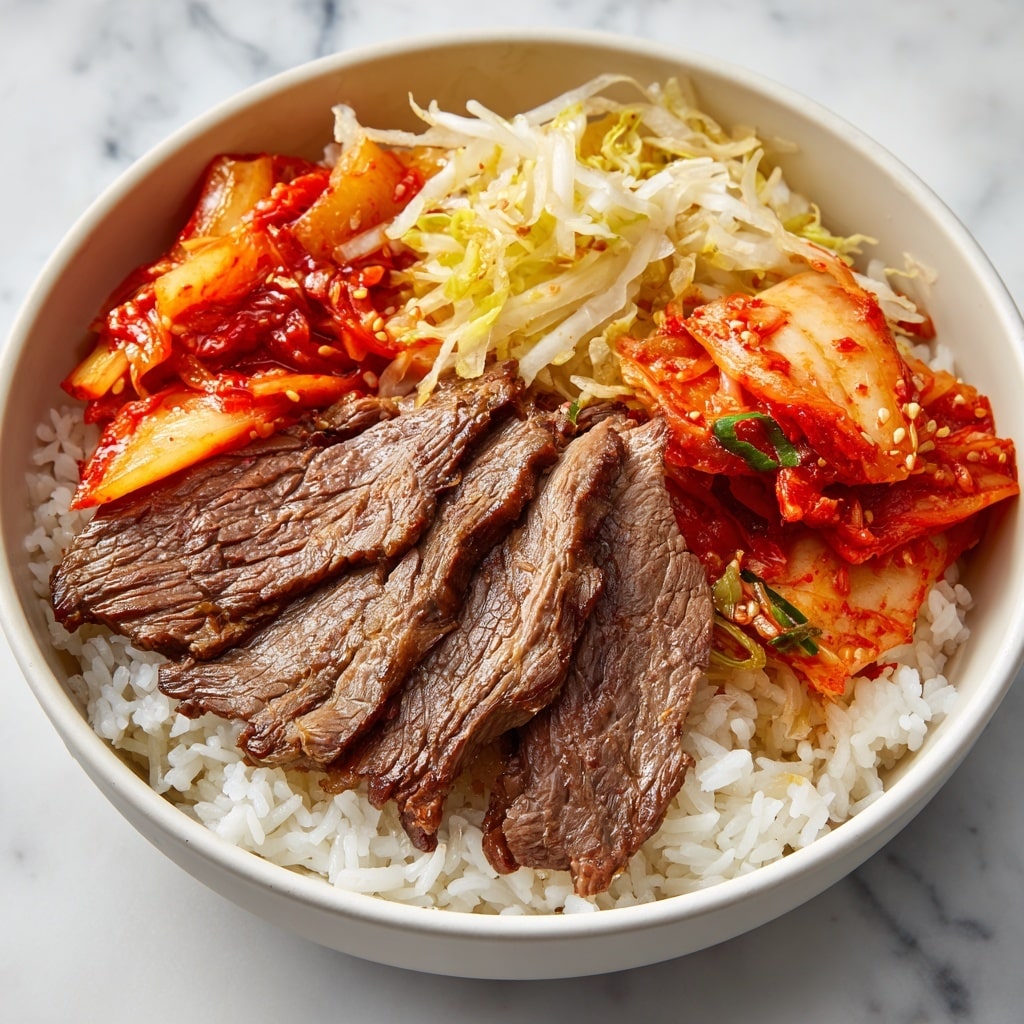 Gyudon Japanese Beef Bowl Recipe - Recipe Image