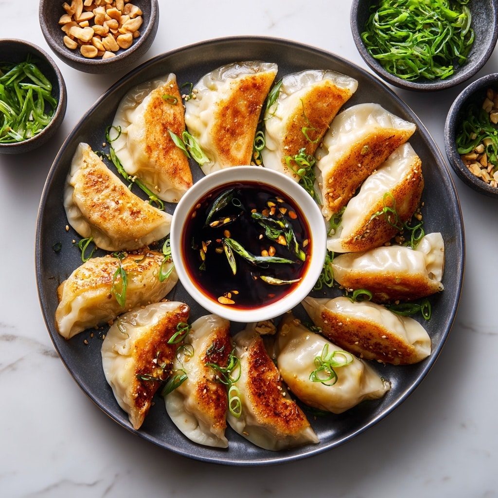 Savory Smash Dumplings Recipe - Recipe Image