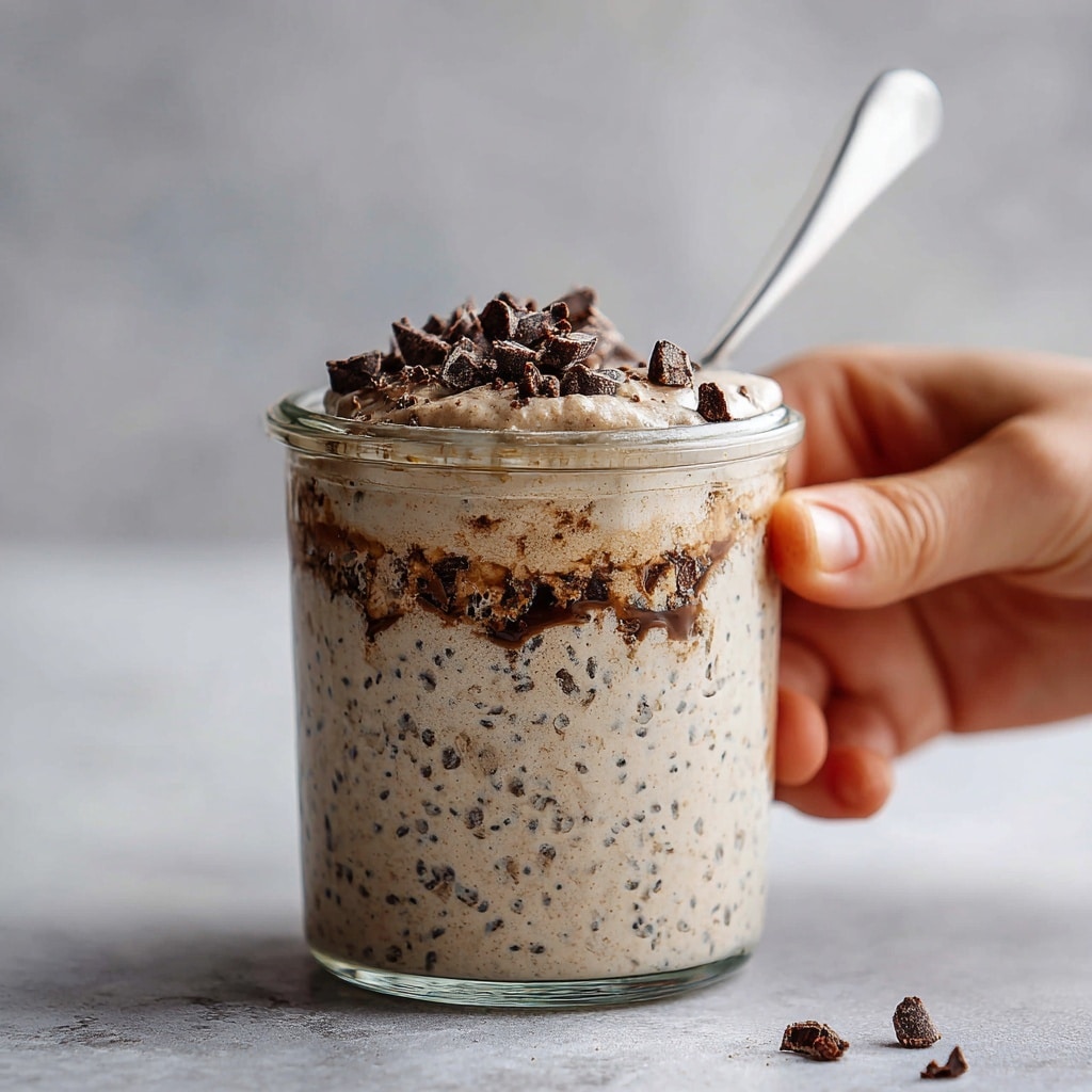 Peanut Butter Cookie Dough Overnight Oats Recipe