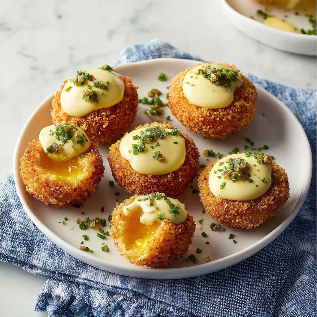 Fried Deviled Eggs Recipe - Recipe Image