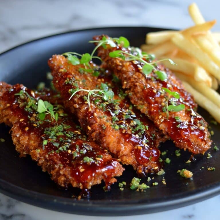Crispy Honey Butter Chicken Tenders Recipe