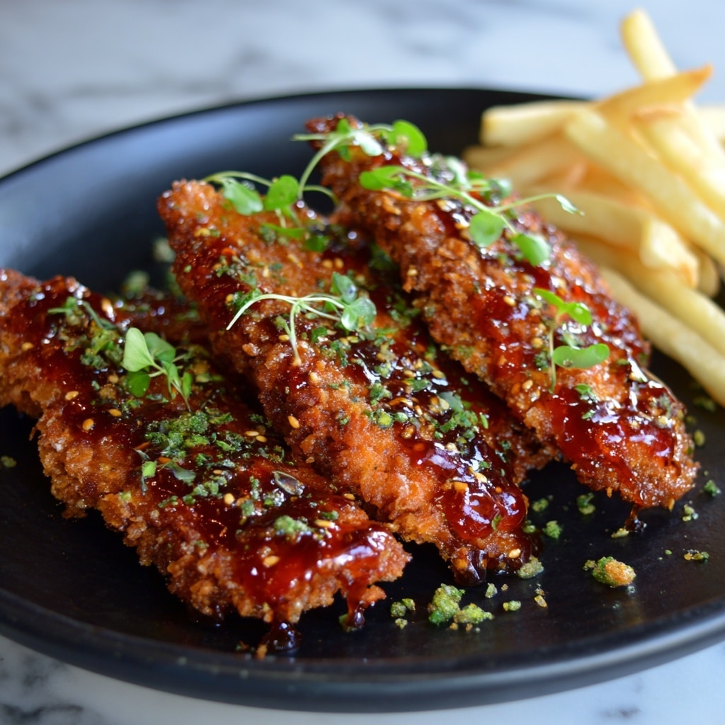 Crispy Honey Butter Chicken Tenders Recipe