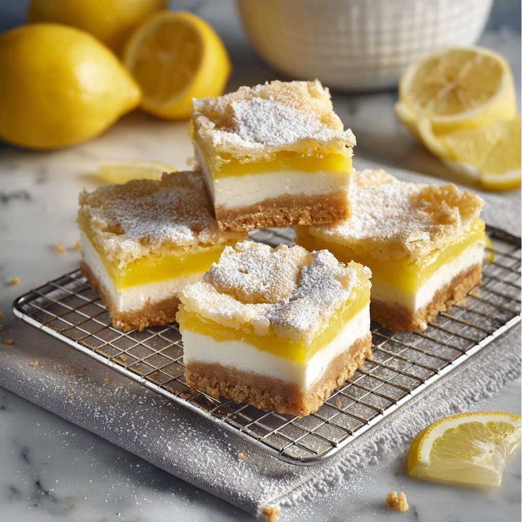 Easy Lemon Squares Recipe - Recipe Image