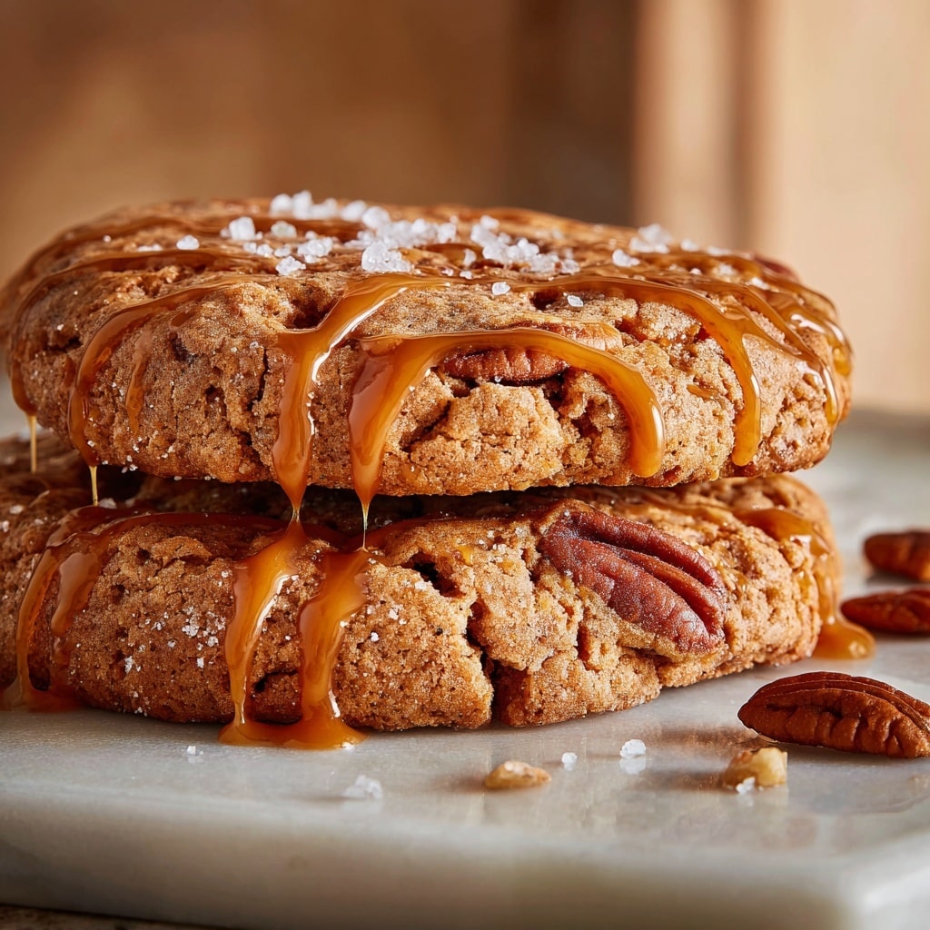 Salted Caramel Crunch Cookies Recipe - Recipe Image