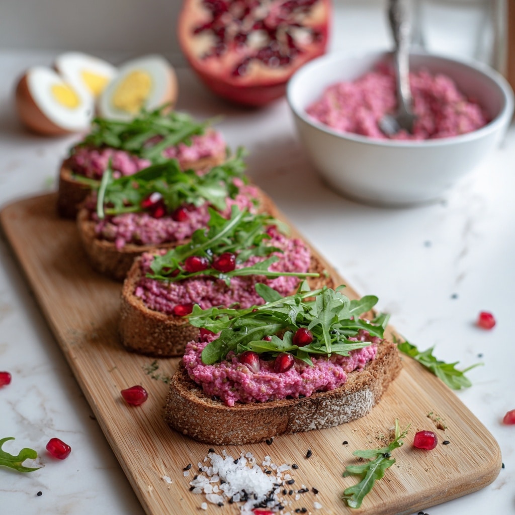 Beetroot and Ricotta Cheese Spread Recipe - Recipe Image