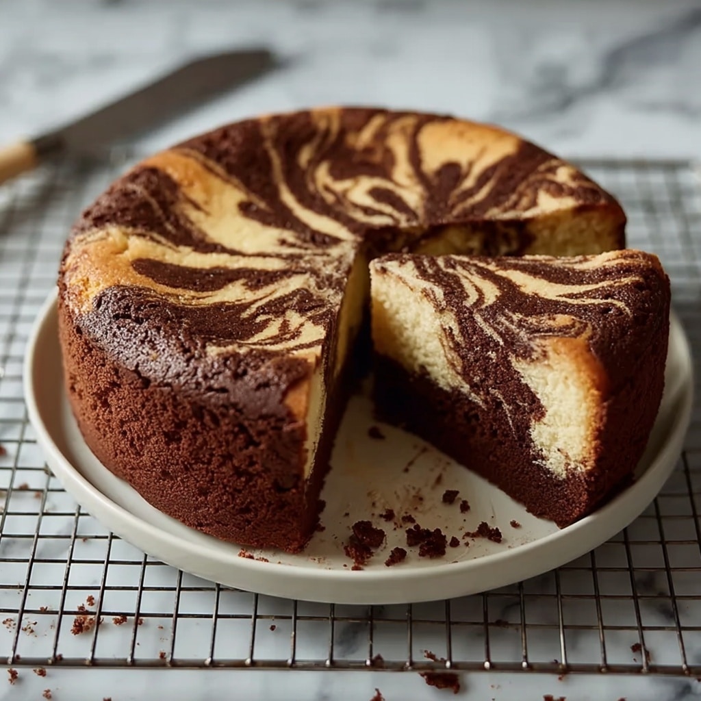 Classic Marble Cake Recipe - Recipe Image