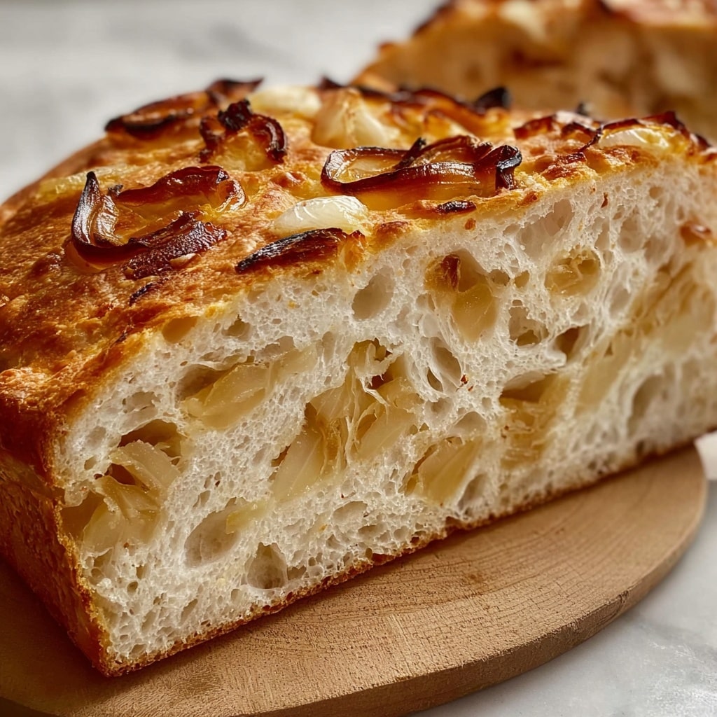 Caramelized Onion & Gouda Sourdough Recipe - Recipe Image