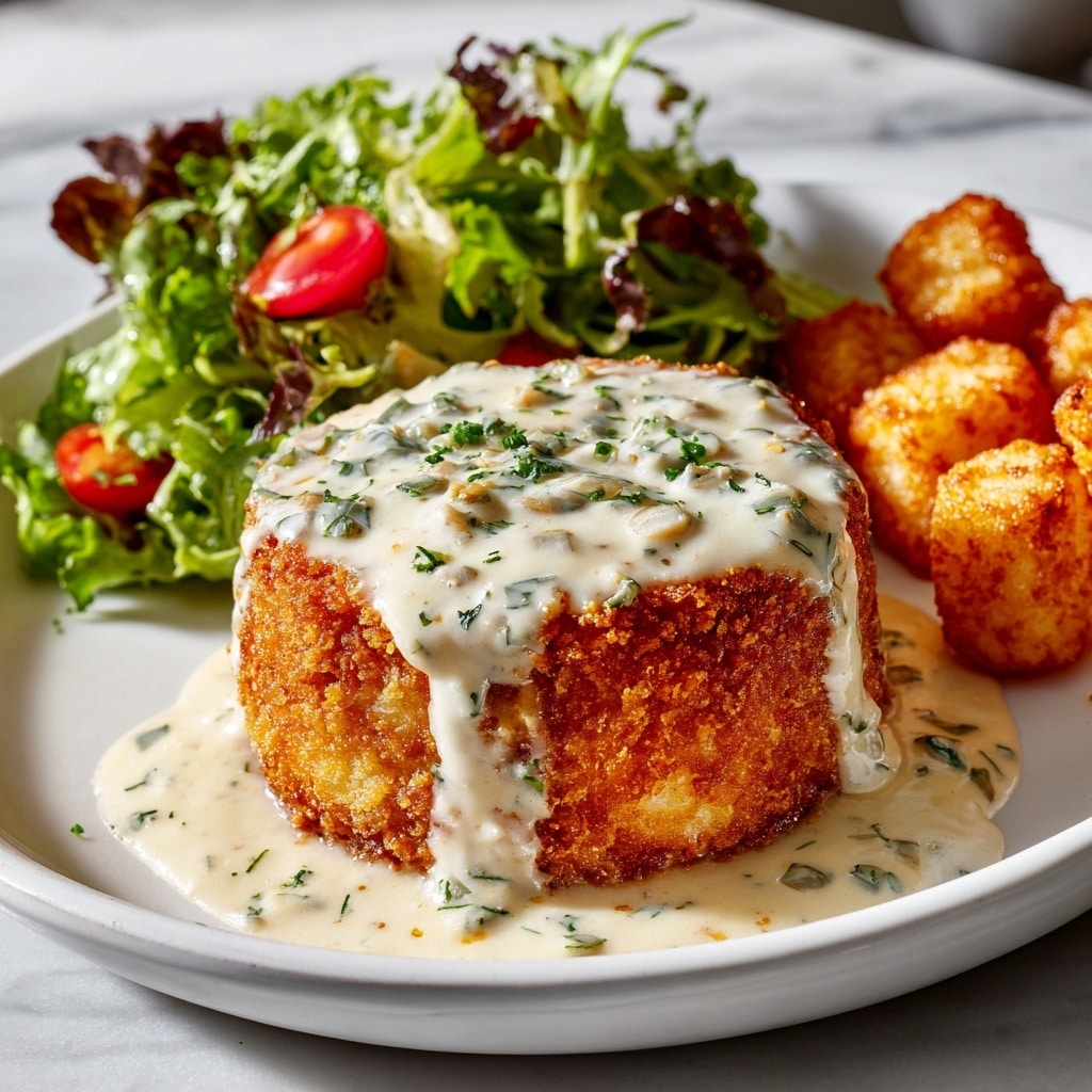 Cheesy Chicken Pillow Delight Recipe - Recipe Image