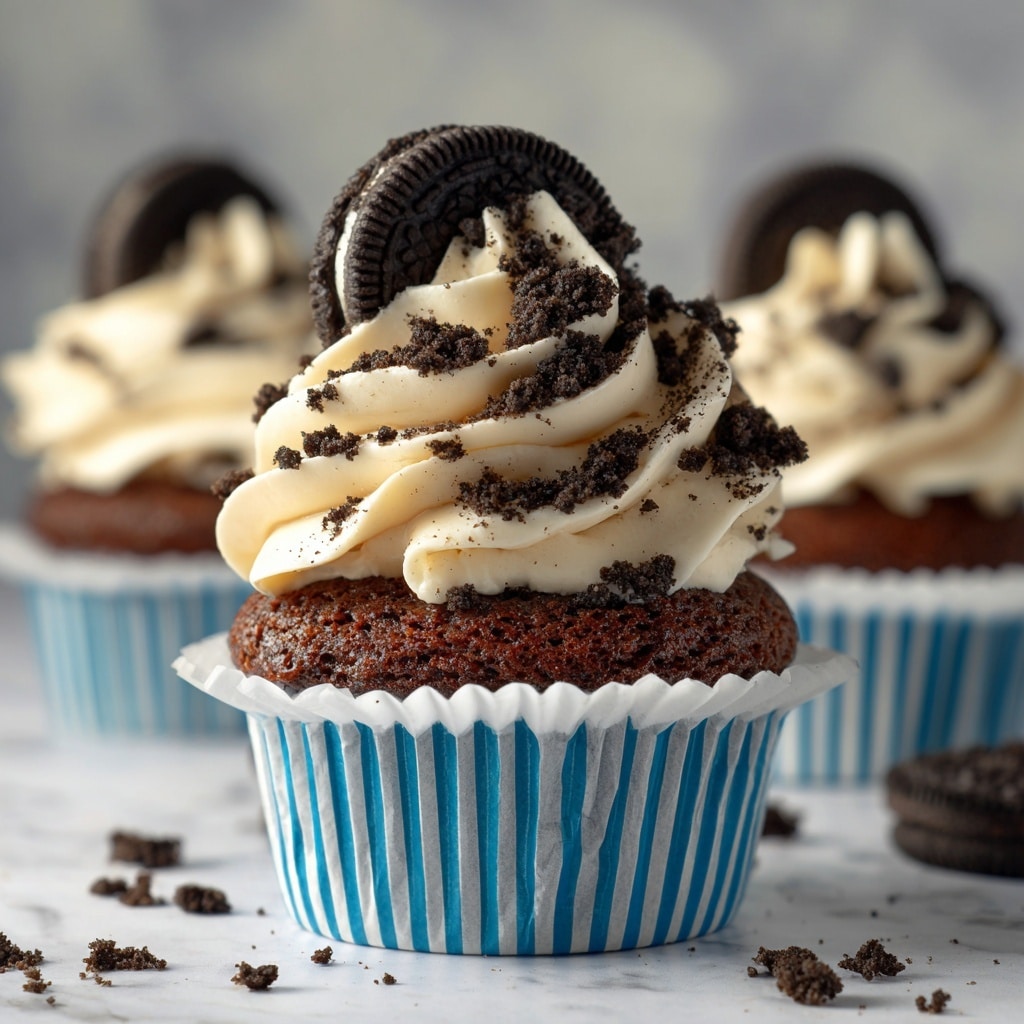 Cookies and Cream Cupcakes Recipe - Recipe Image