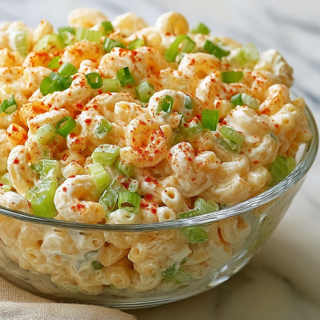 Creamy Macaroni Salad Recipe - Recipe Image