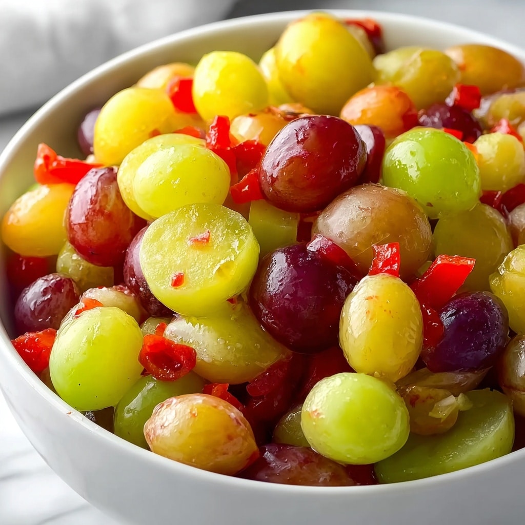 Spicy Pickled Grapes That Elevate Any Snack or Salad Recipe - Recipe Image
