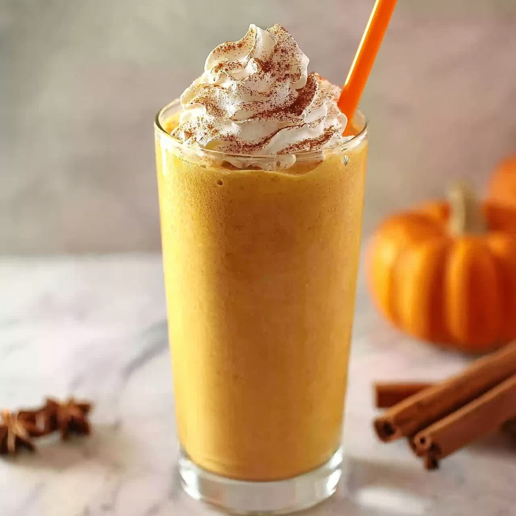 How to Make 5-Ingredient Pumpkin Frappuccino Recipe - Recipe Image