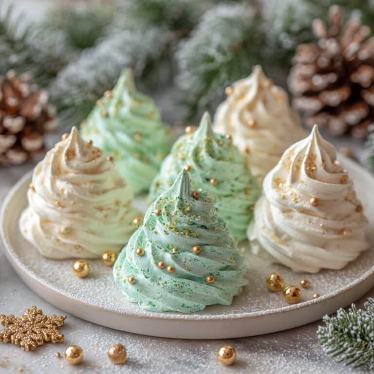 Christmas Meringue Cookies Recipe