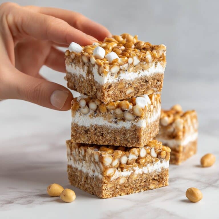 Fluffernutter Rice Krispie Treats Recipe
