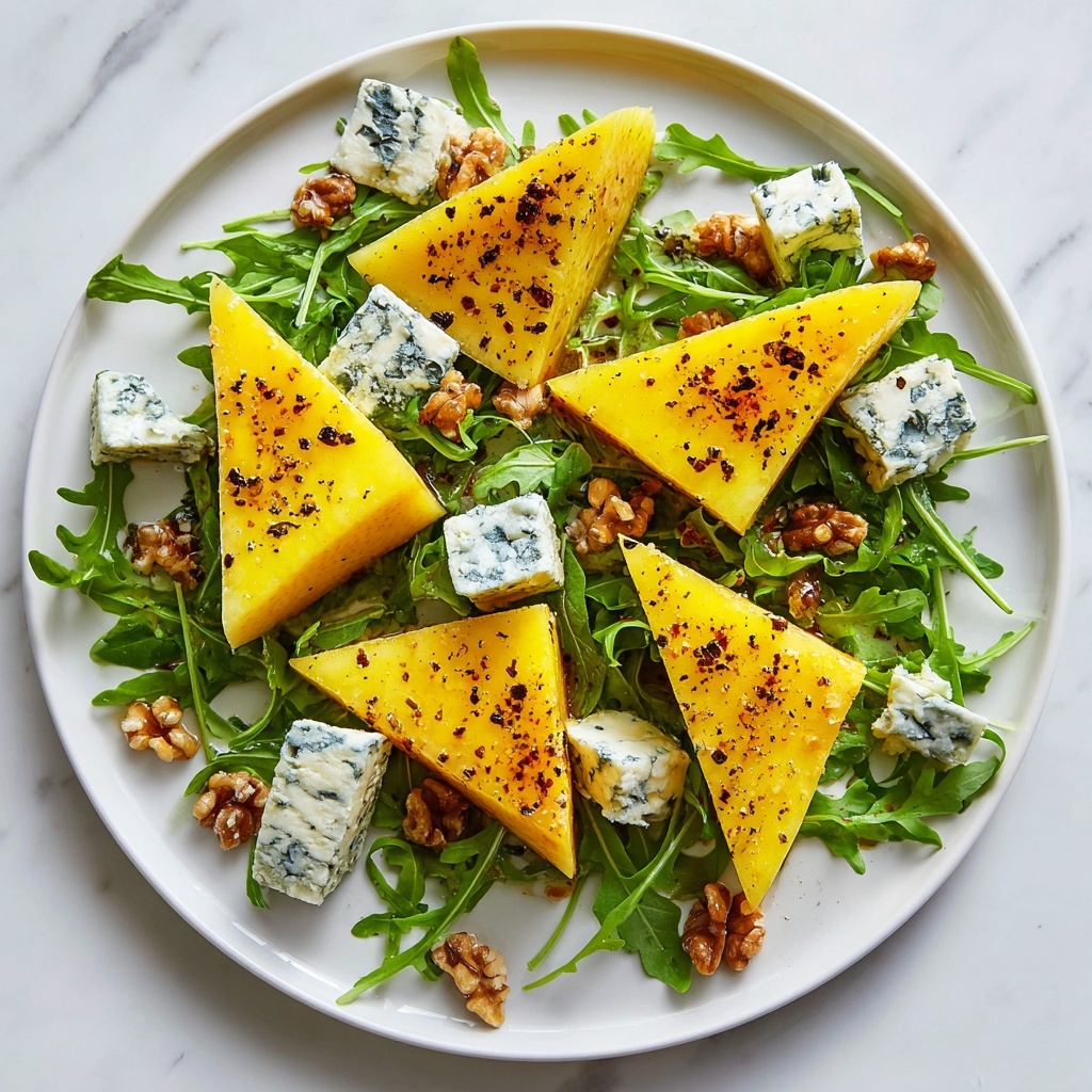 Caramelized Pear and Blue Cheese Salad Recipe - Recipe Image