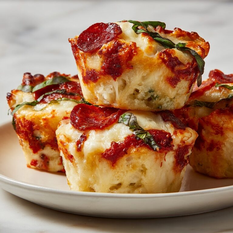 Deep Dish Pizza Cupcakes Recipe