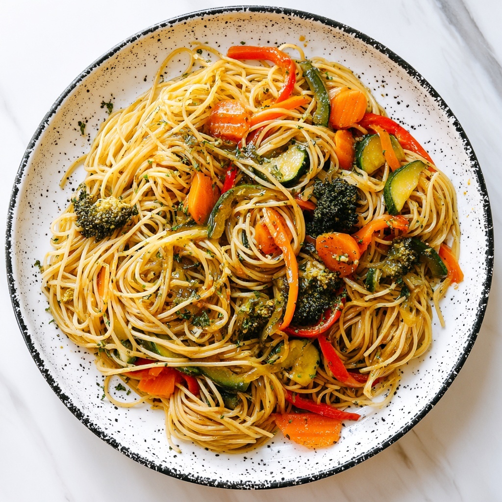 Creamy Pasta Primavera Recipe - Recipe Image