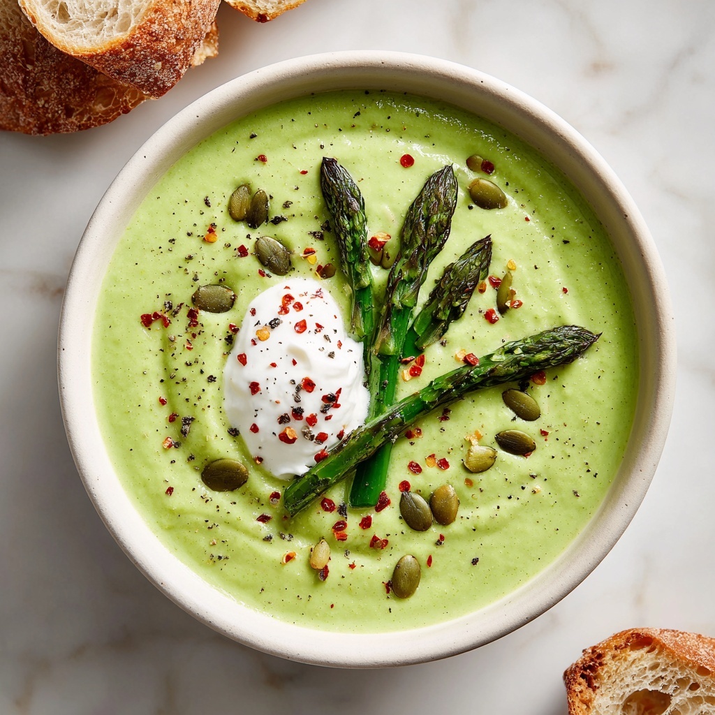 Creamy Asparagus Soup Recipe - Recipe Image