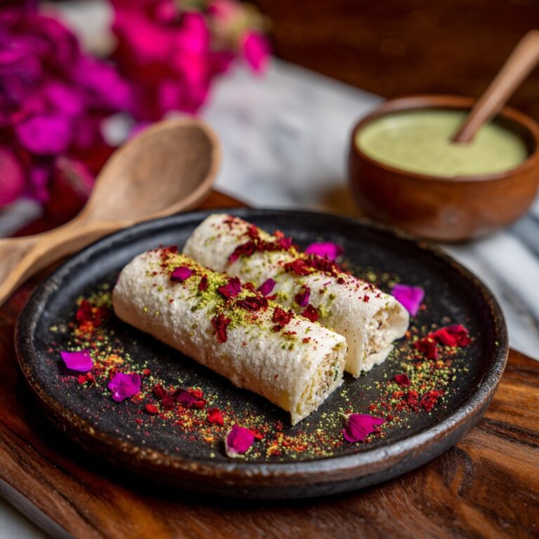 Dreamy Rajbhog Kulfi with Rose Essence Recipe