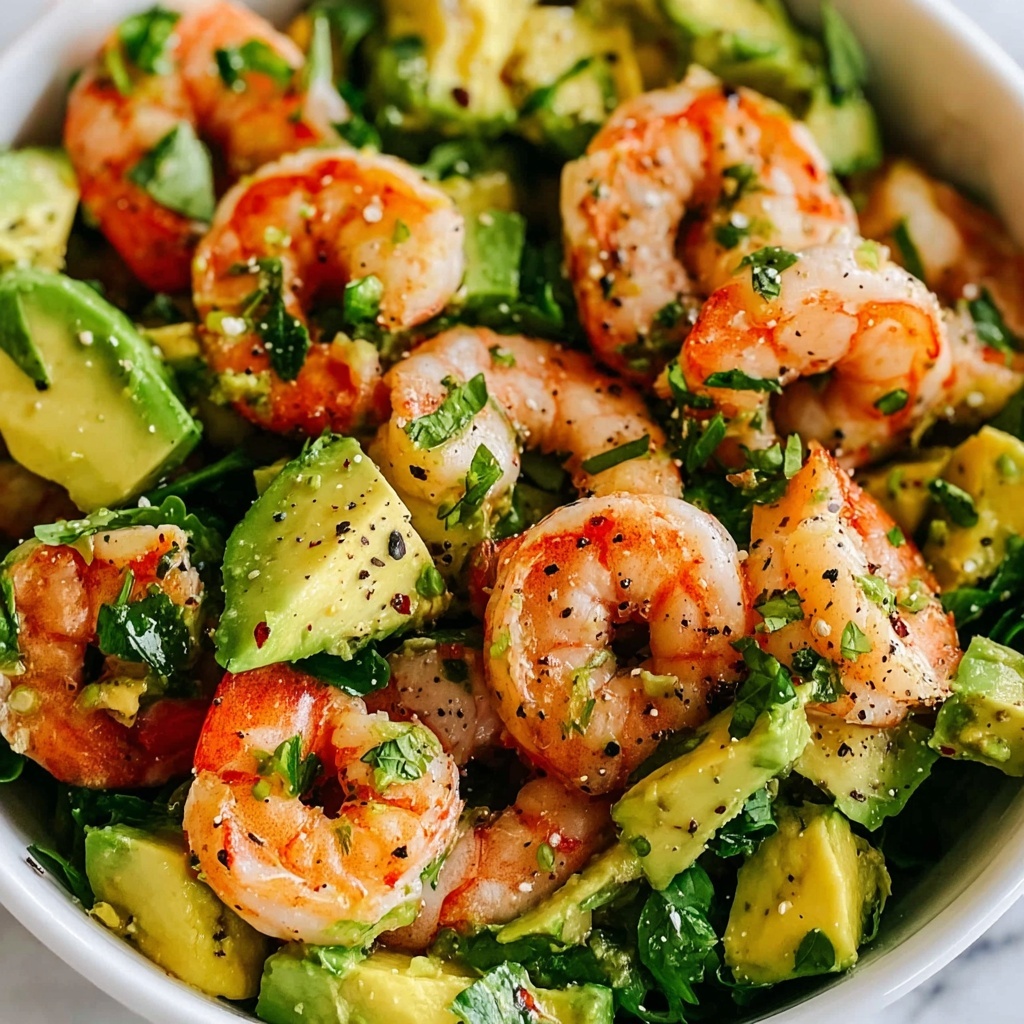 Zesty Citrus Shrimp and Avocado Salad for Fresh Flavors Recipe - Recipe Image
