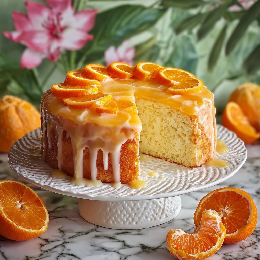 Sicilian Whole Orange Cake Recipe - Recipe Image