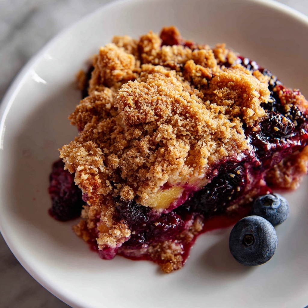 Blueberry Lemon Dump Cake Recipe - Recipe Image