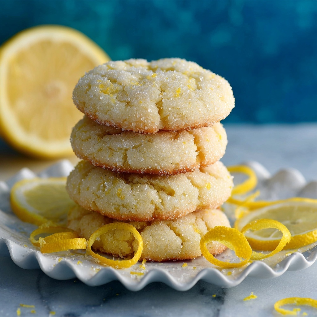 Lemon Sugar Cookies: The Ultimate Soft & Chewy Recipe - Recipe Image