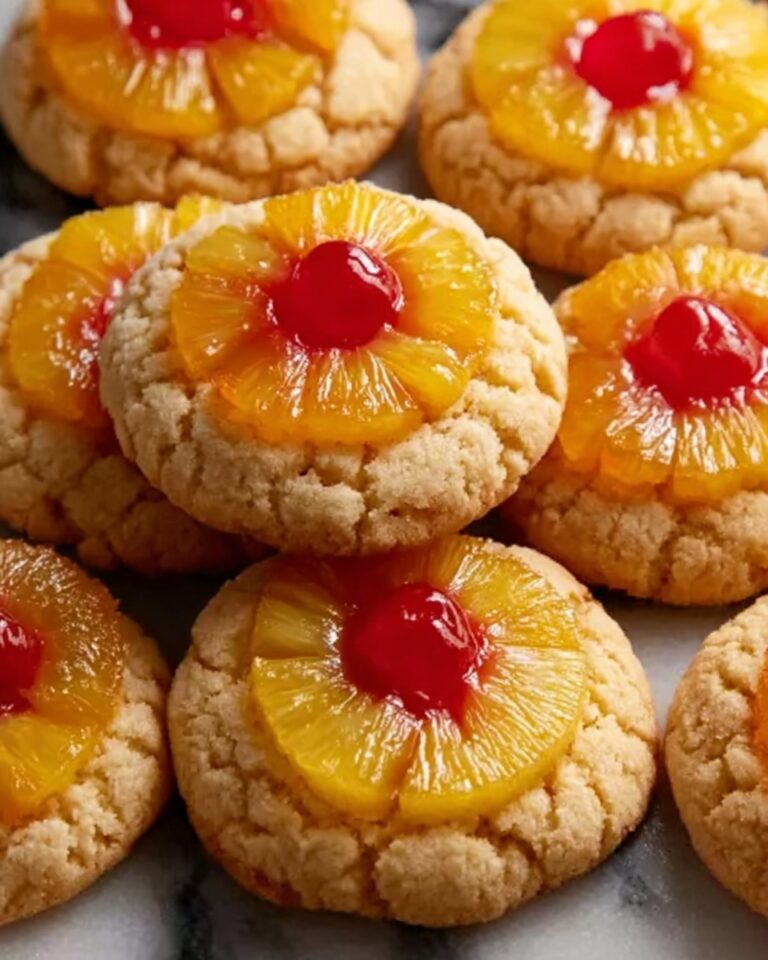 Pineapple Upside Sugar Cookies Recipe