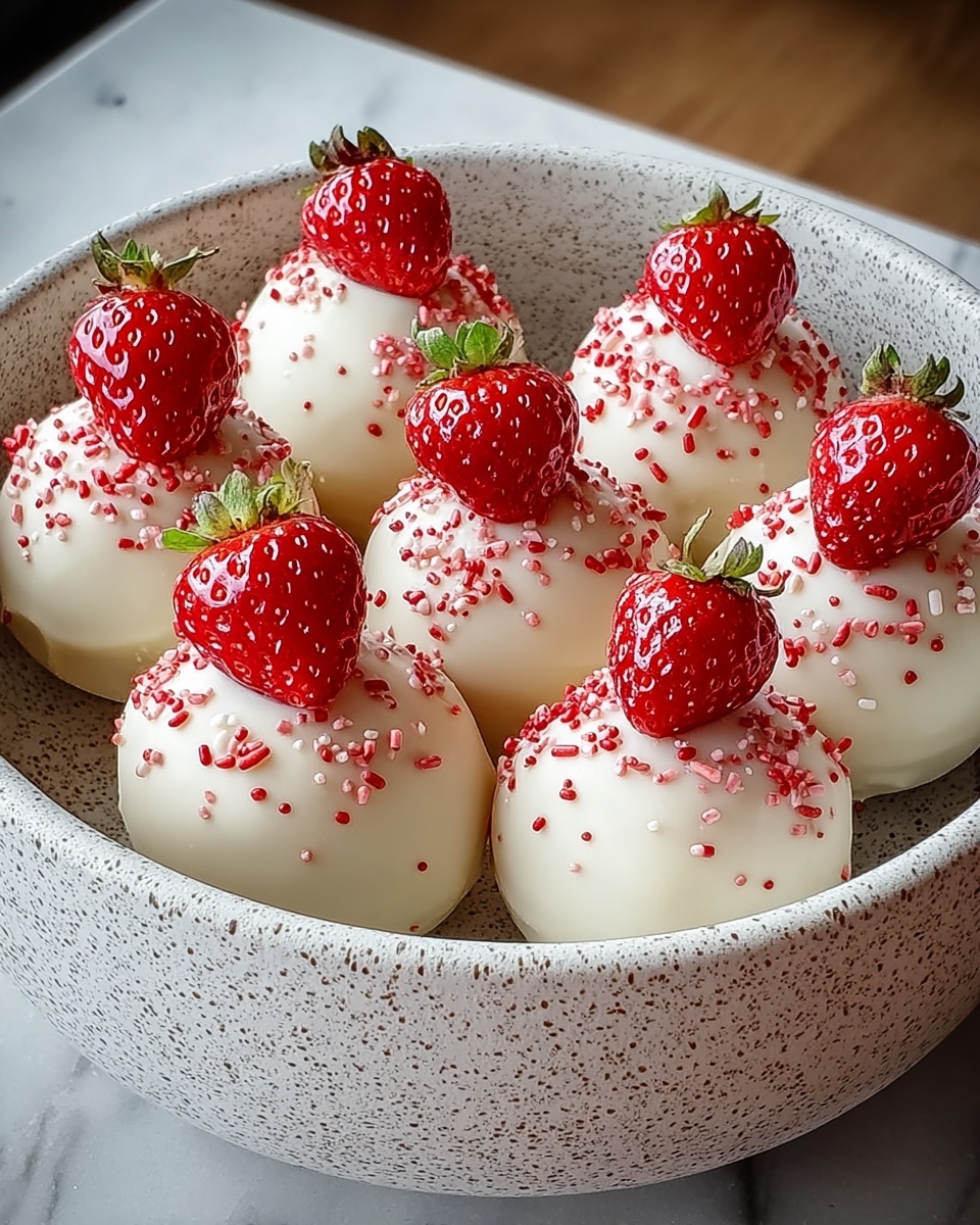 Strawberry Cake Balls Recipe - Recipe Image