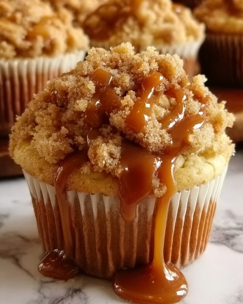 Churro Caramel Crunch Cupcakes Recipe - Recipe Image