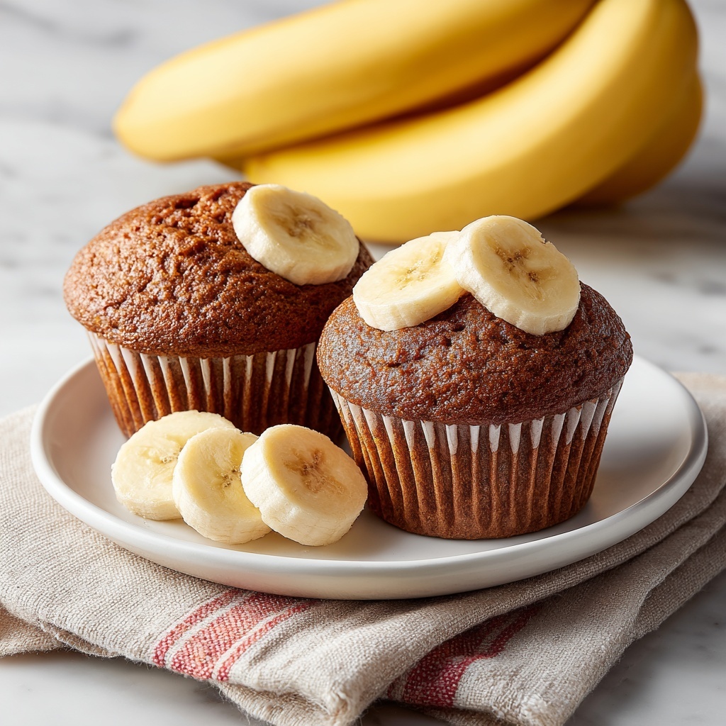 Brown Sugar Banana Muffins Recipe - Recipe Image