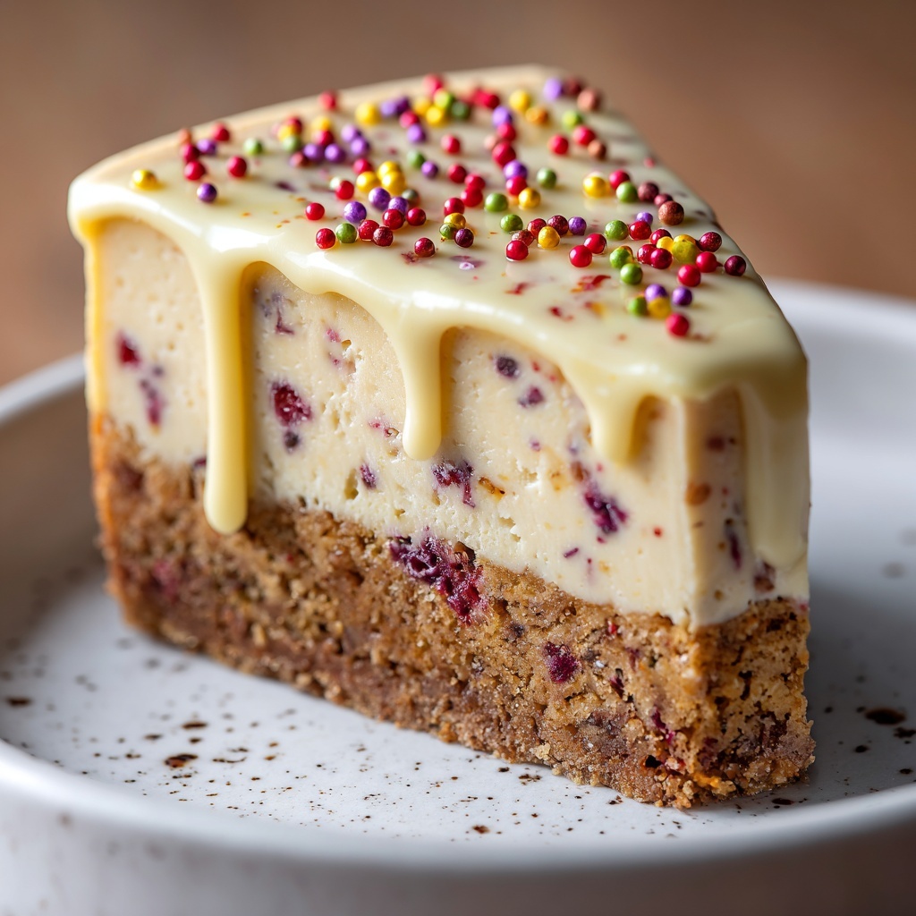 Sugar Cookie Cheesecake Recipe - Recipe Image