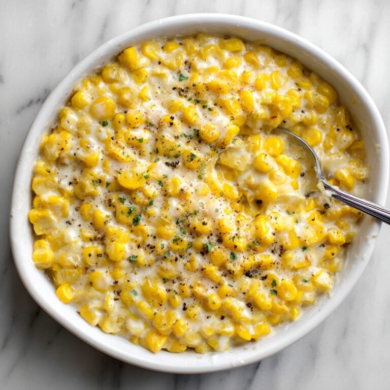 Parmesan Creamed Corn Recipe