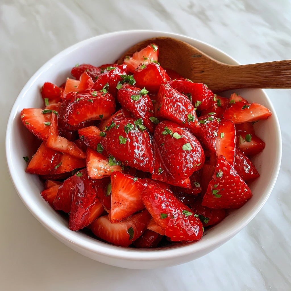 Strawberry Watermelon Salad: A Refreshing Summer Delight Recipe - Recipe Image