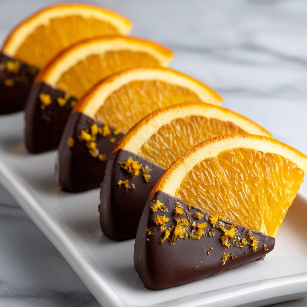 Chocolate-Covered Orange Segments Recipe - Recipe Image