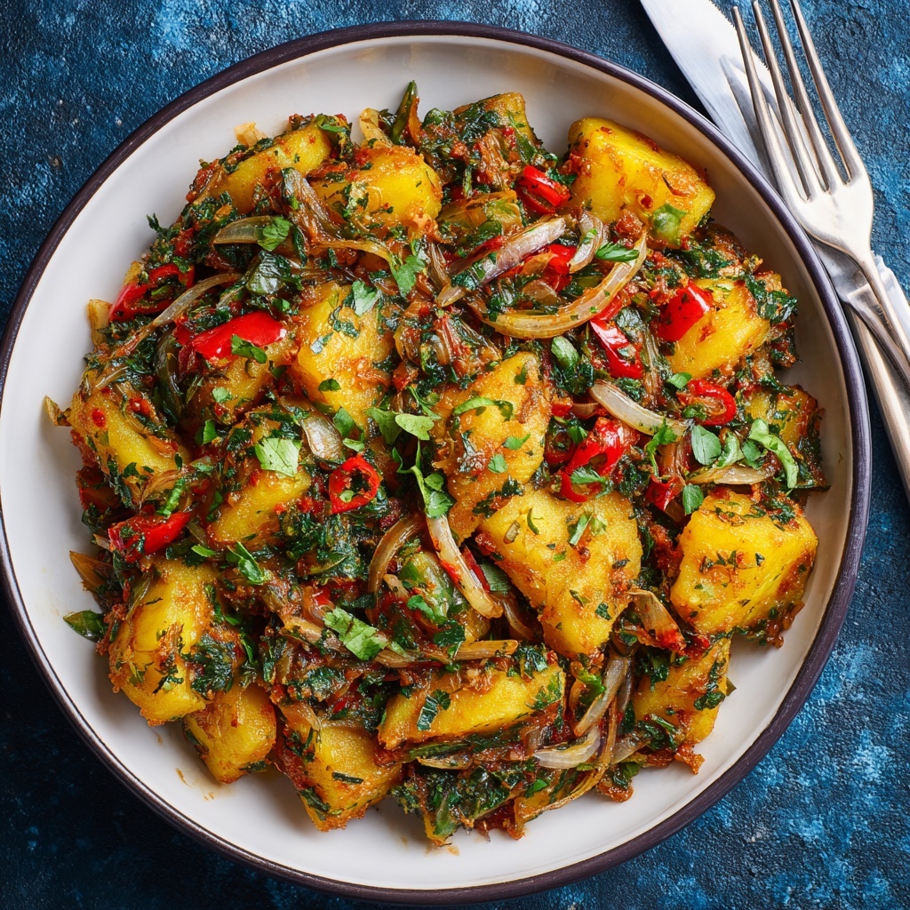 Jamaican Saltfish with Fresh Fruit Recipe - Recipe Image