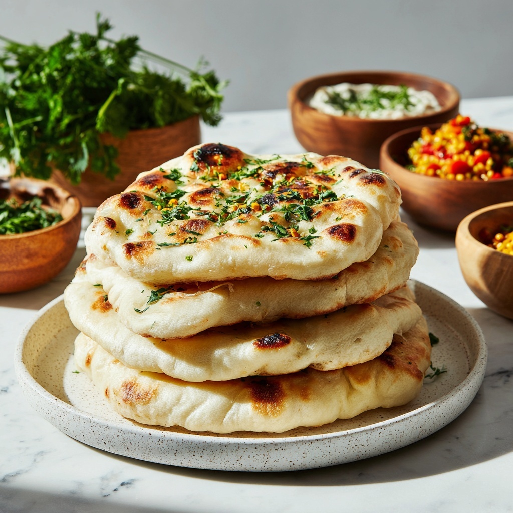 Easy Lentil and Herb Flatbreads Recipe - Recipe Image