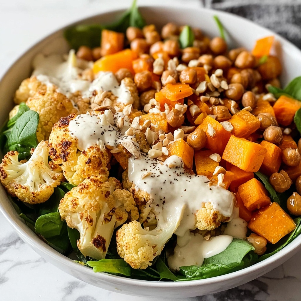 Anti-Inflammatory Glow Bowl with Tahini Yogurt Recipe - Recipe Image