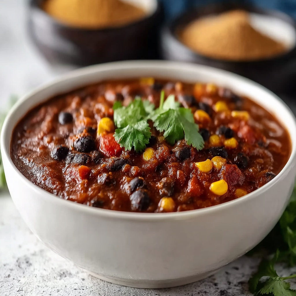 Brazilian Black Bean Stew with Toasted Cassava Flour Recipe - Recipe Image