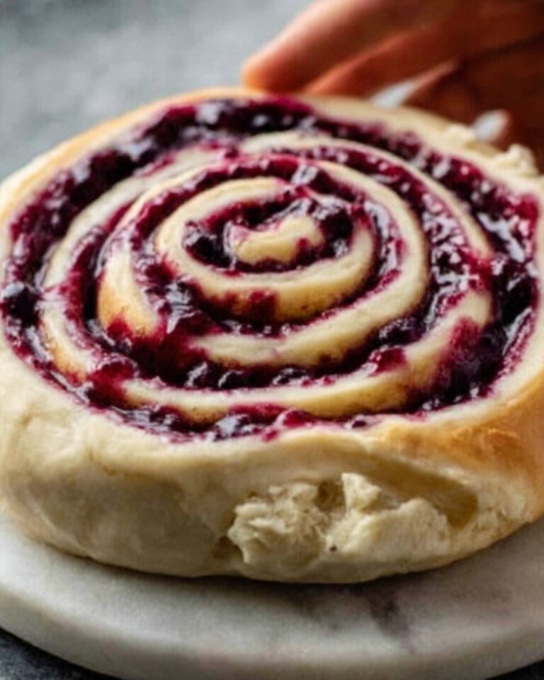 Blackberry Sweet Rolls with Cream Cheese Glaze Recipe