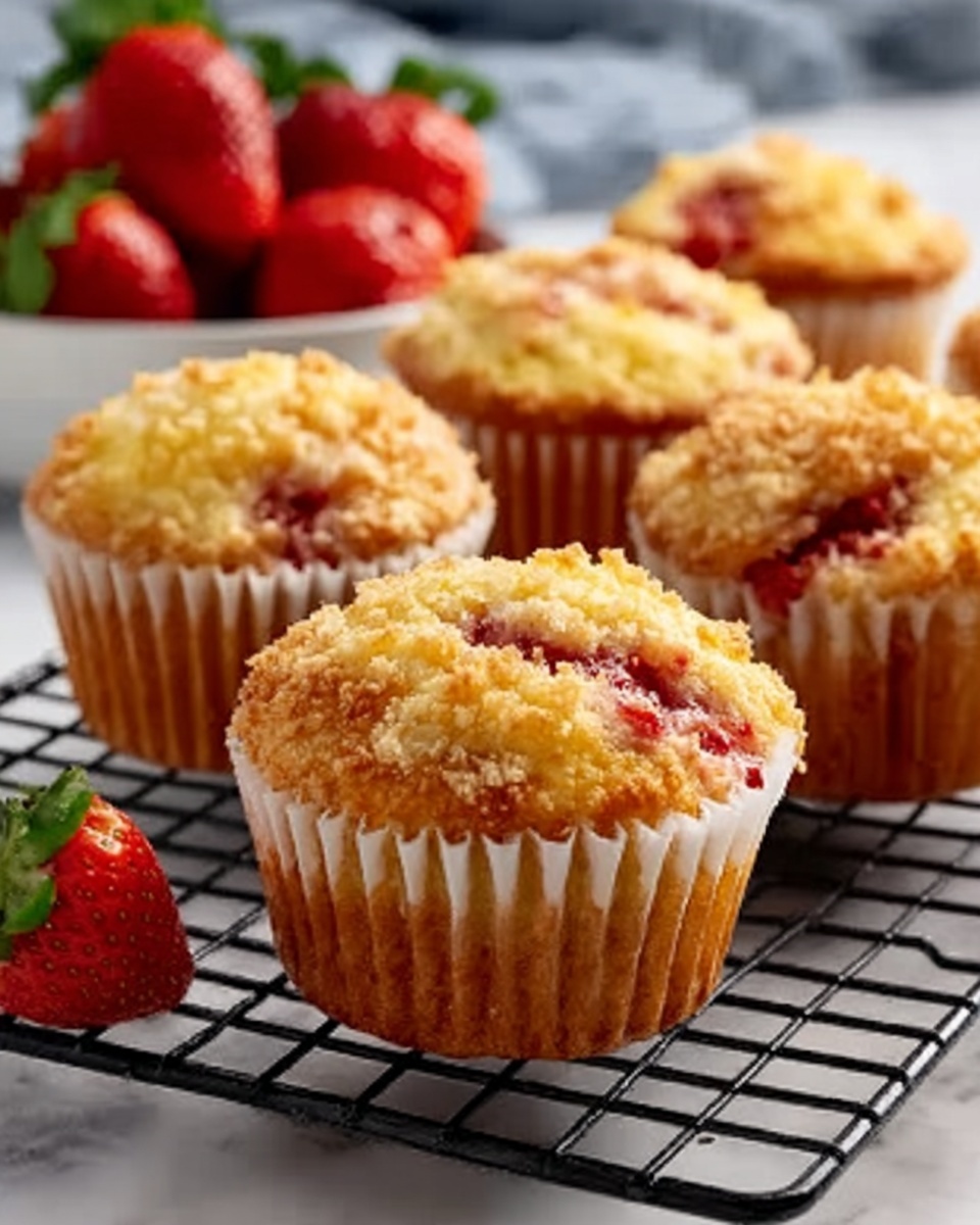 Strawberry Muffin Recipe - Recipe Image