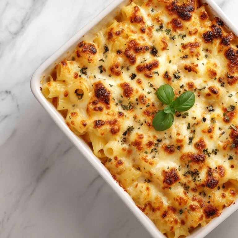 Five-Cheese Baked Ziti Recipe