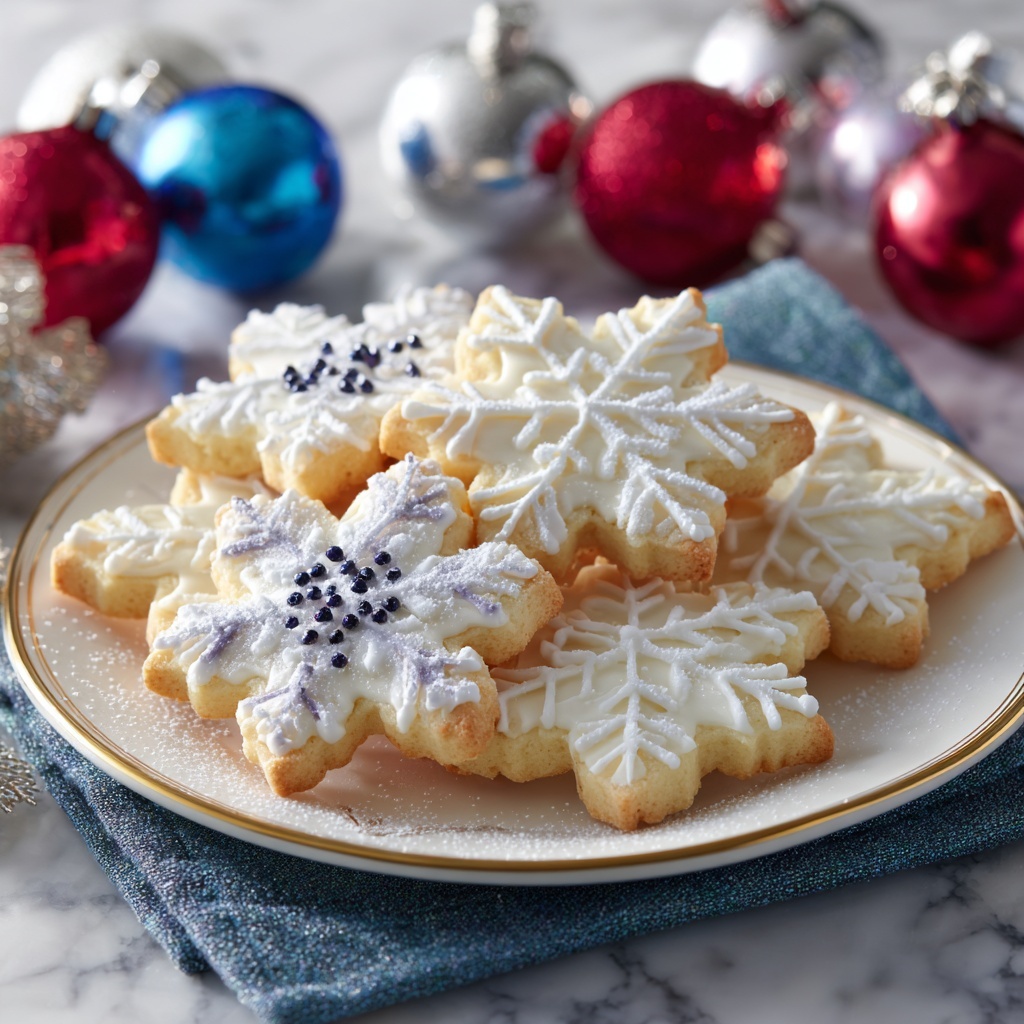 Melted Snow Sugar Cookies Recipe - Recipe Image