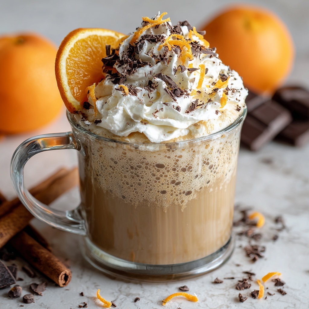 White Chocolate Orange Hot Cocoa Recipe - Recipe Image